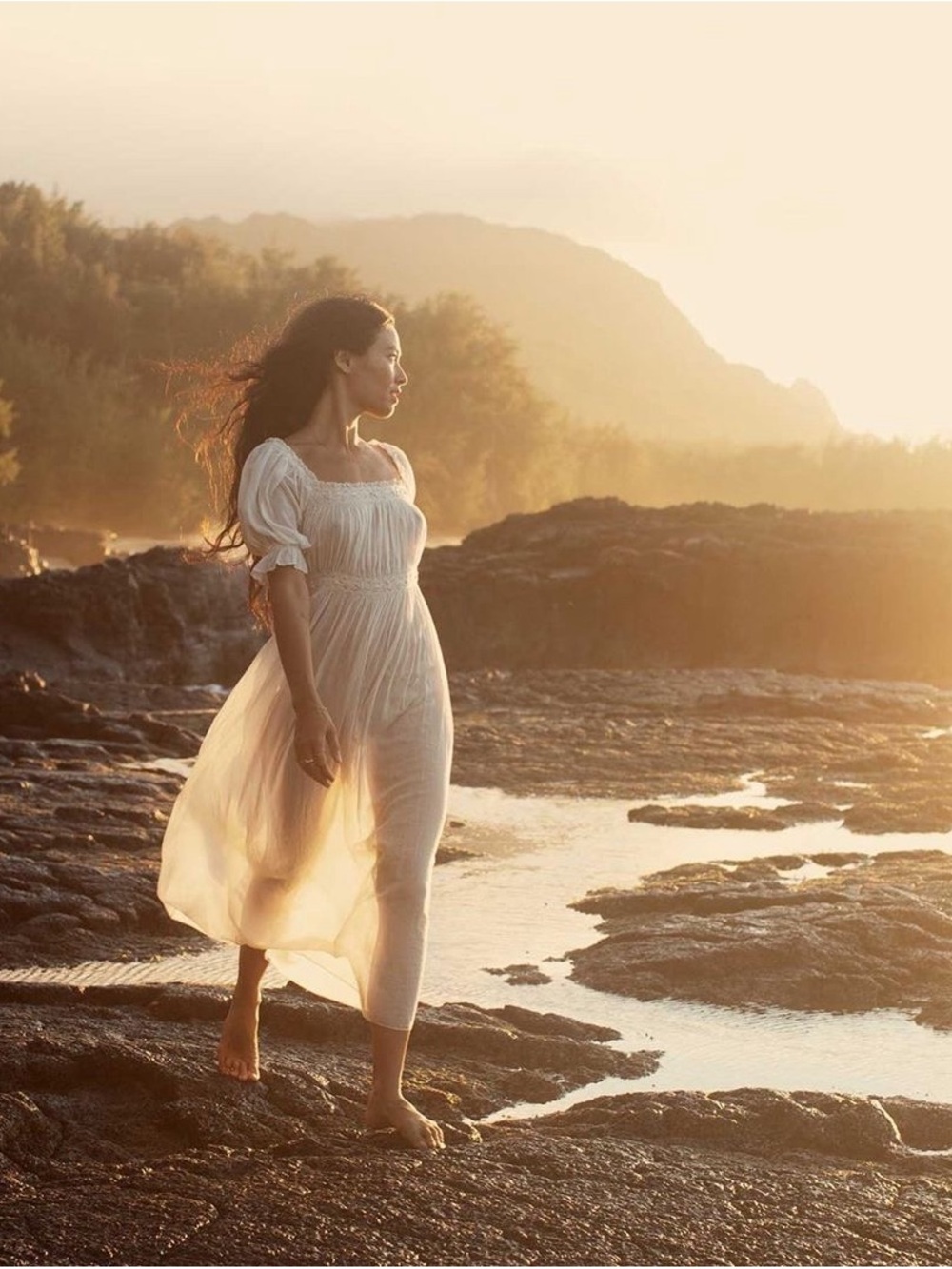 Doen Eclipse Dress in Salt